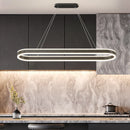 Axyaa Smart Square Up and Down Lighting Chandelier for Modern Minimalist Living Room