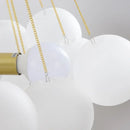 Axyaa Nordic Bubble Ball Glass Pendant - Warm & Romantic Bedroom Decor