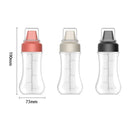 Axya 5 Hole Squeeze Condiment Bottles for Ketchup Mustard Sauces & Oils