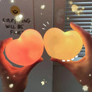 Axyaa Love Heart LED 3D Lamp: Romantic Wedding Night Light for Home Decoration
