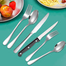 Axyaa 48-Piece Stainless Steel Tableware Set with Storage Box