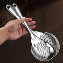 Axyaa Stainless Steel Kitchen Colander Strainer Spoon for Home and Hotel Cooking