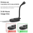 Axyaa 3-Color LED Book Light Clip with Adjustable Brightness and Eye Protection
