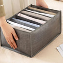 Axyaa Denim Storage Box Drawer Organizer System for Closet Clothing Cabinet