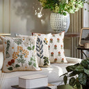 Axyaa Floral Embroidered Pillow Cover 45x45cm for Home Decoration