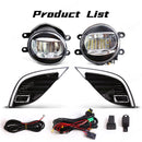 Axyaa LED Fog Lamps Toyota Camry SE XSE 2018-2020: DRL, Daytime Running Lights, Turn Signal