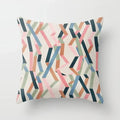 Axyaa Geometric Pink Pillowcase for Stylish Home Decor