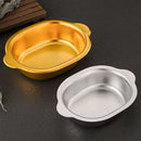 Axyaa Large Golden Soup Bowl for Salads, Mixing, Barbecue, Noodles, Snacks