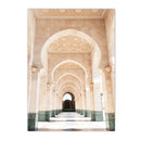 Morocco Mosque Door Canvas Print by Axyaa for Living Room Decor