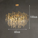Axyaa Nordic Dining Room Pendant Light Chandelier for Indoor Living Room