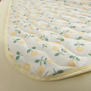 Axyaa Floral Print Quilted Comforter for Bed - Soft & Breathable Single/Double Size