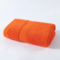 Axyaa Red Cotton Luxury Bath Towel Set - 50x100cm Absorbent Face Towels