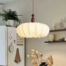 Axyaa Pumpkin LED Ceiling Lamp: Modern Home Decor Chandelier Lighting