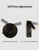Axyaa Rotatable Black Bronze Wall Lamp Dual Switch LED 3W Wall Sconce