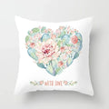 Axyaa Cactus Plants Pattern Cushion Cover Throw Pillow for Sofa Chairs