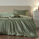 Axyaa Silk Bed Sheet Set Luxury Bedding High End Duvet Queen Double Single