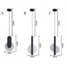 Axya Modern Acrylic LED Pendant Lights for Home Decor and Restaurants