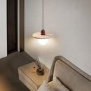 Axyaa Yellow Cave Stone Pendant Lamp, Creative Wabi Sabi Design for Luxury Spaces