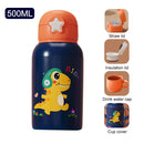 Axyaa Kids Cartoon Water Bottle - Stainless Steel Vacuum Flask