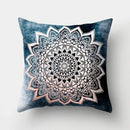 Axyaa Mandala Pattern Polyester Cushion Cover for Stylish Home Decor