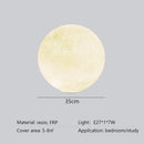 Axyaa Moon Planet Pendant Light for Bedroom and Restaurant