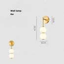 Axyaa Nordic Art Line White Bubble Suspension Pendant Lighting