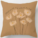 Axyaa Geometric Square Pillowcase for Home Goods and Decor