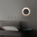 Axyaa Round Led Cement Outdoor Wall Lamp - IP65 Waterproof Courtyard Lighting