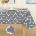 Axyaa Waterproof PVC Table Cloth for Dining & Coffee Tables