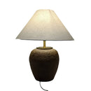 Axyaa Ceramic Table Lamp Japanese Nordic Style Bedroom Decor Resin Desk Light