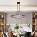 Axyaa Stainless Steel Pendant Chandelier for Modern Luxury Decor