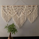 Axyaa Boho Macrame Wall Hanging Tapestry for Home Decor