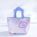 Axyaa Insulated Lunch Box Bag for Students and Office Workers, Graffiti Design