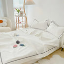 Axyaa Princess Bubble Yarn Quilt Set - French Style Quilted Comforter Blanket