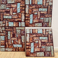 Axyaa Thicker Marble 12"x12" Self-Adhesive Tile Backsplash - Pack of 10/20