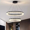 Axyaa Modern LED Living Room Pendant Light - Elegant Dining Room Fixture