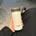 Axyaa Frosted Stainless Steel Thermos Water Bottle for Hot and Cold Drinks