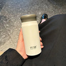 Axyaa Frosted Stainless Steel Thermos Water Bottle for Hot and Cold Drinks