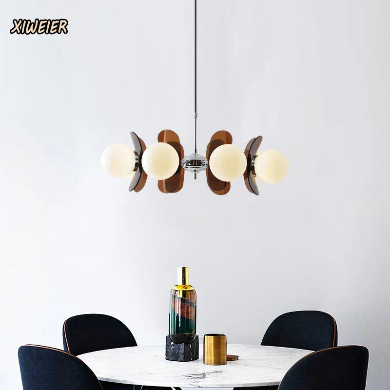 Axyaa Modern Antique Style Chandelier for Restaurant, Living Room, Bedroom, Study & Children's Room.