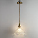Axyaa Clear Glass LED Pendant Light for Dining Room, Restaurant, Kitchen, Bedroom