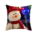 Snowman Pillow Cover Winter Home Decor Cushion Covers by Axyaa