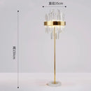 Modern Crystal Floor LED Lamp for Bedroom and Living Room Decor by Axyaa