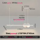 Axyaa LED Ceiling Chandelier for Dining Room Kitchen Island, Modern Pendant Lamp