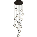 Chic Axyaa Chandelier Stair Light for Modern Living Spaces