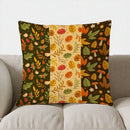 Autumn Leaves Pattern Throw Pillow Cover for Sofa, Bedroom, Car - Axyaa