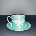 Axyaa Gold-plated Face Animal Ceramic Coffee Cup | Fine Bone Teacup | Home Decor & Gift