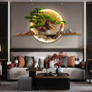 Axyaa LED Landscape Mural Wall Sconce Lamp for Home Decor