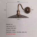 Axyaa Vintage Outdoor Wall Lights for Balcony Garden Bedroom