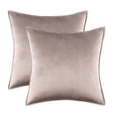 Axyaa Halloween Velvet Throw Pillow Cover Set - Various Sizes & Designs