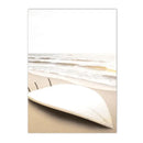 Reed Grass Lake Bike Beach Wall Art Canvas Painting for Living Room Decor by Axyaa